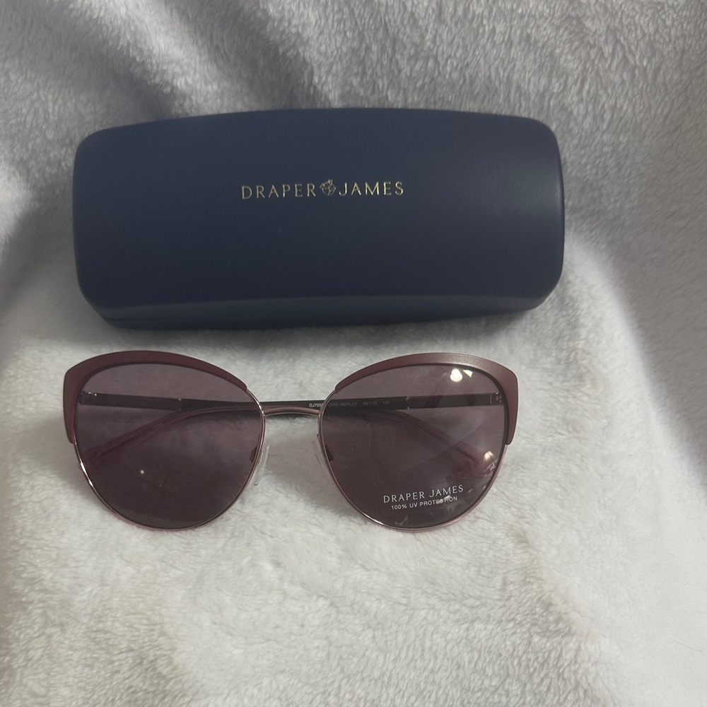 Draper James Mauve Sunglasses